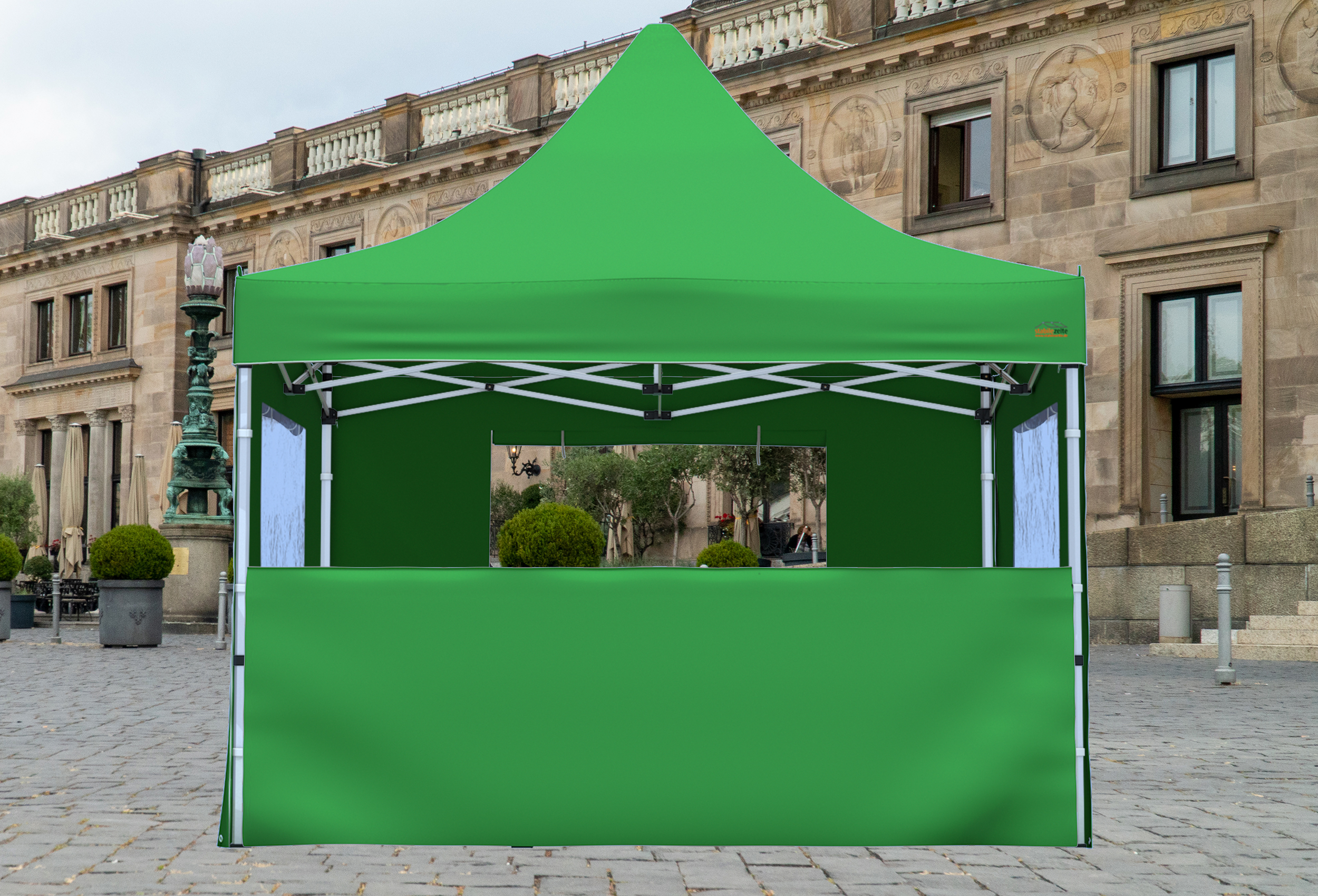 Halbwand Tresenabdeckung für Faltzelte