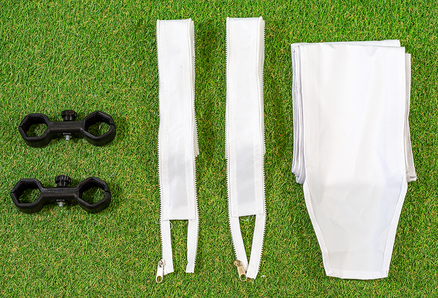 Lieferumfang_Faltzelt_Regenrinne_Professional