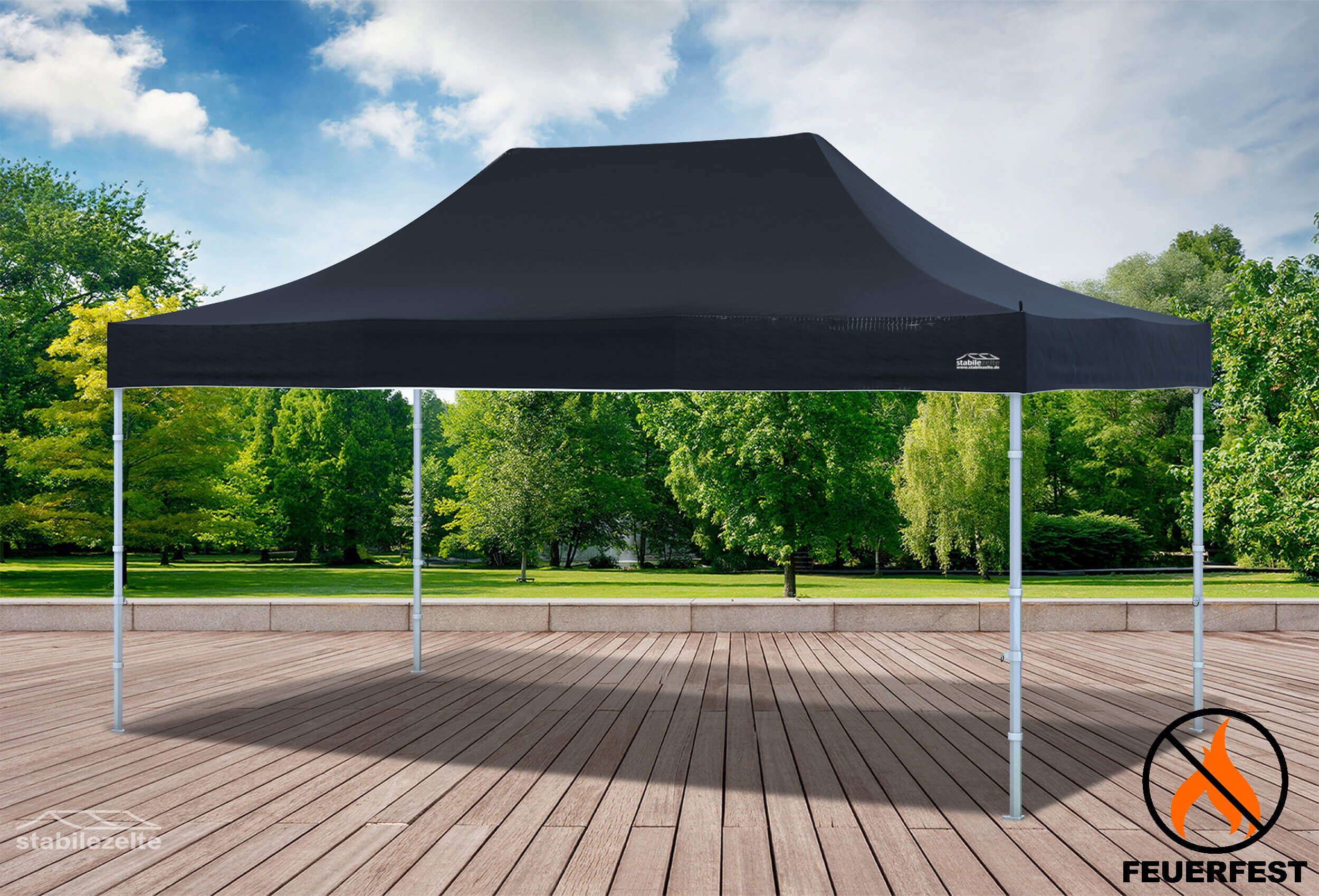 3x3 m Faltzelt Dachplane, 10 Farben