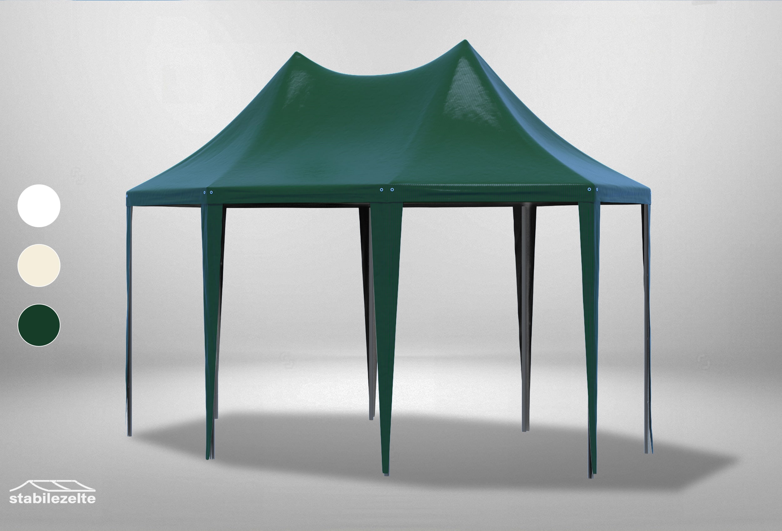 3x4,1 m Dachplane Arabica PVC inkl. Zubehör, 3 Farben