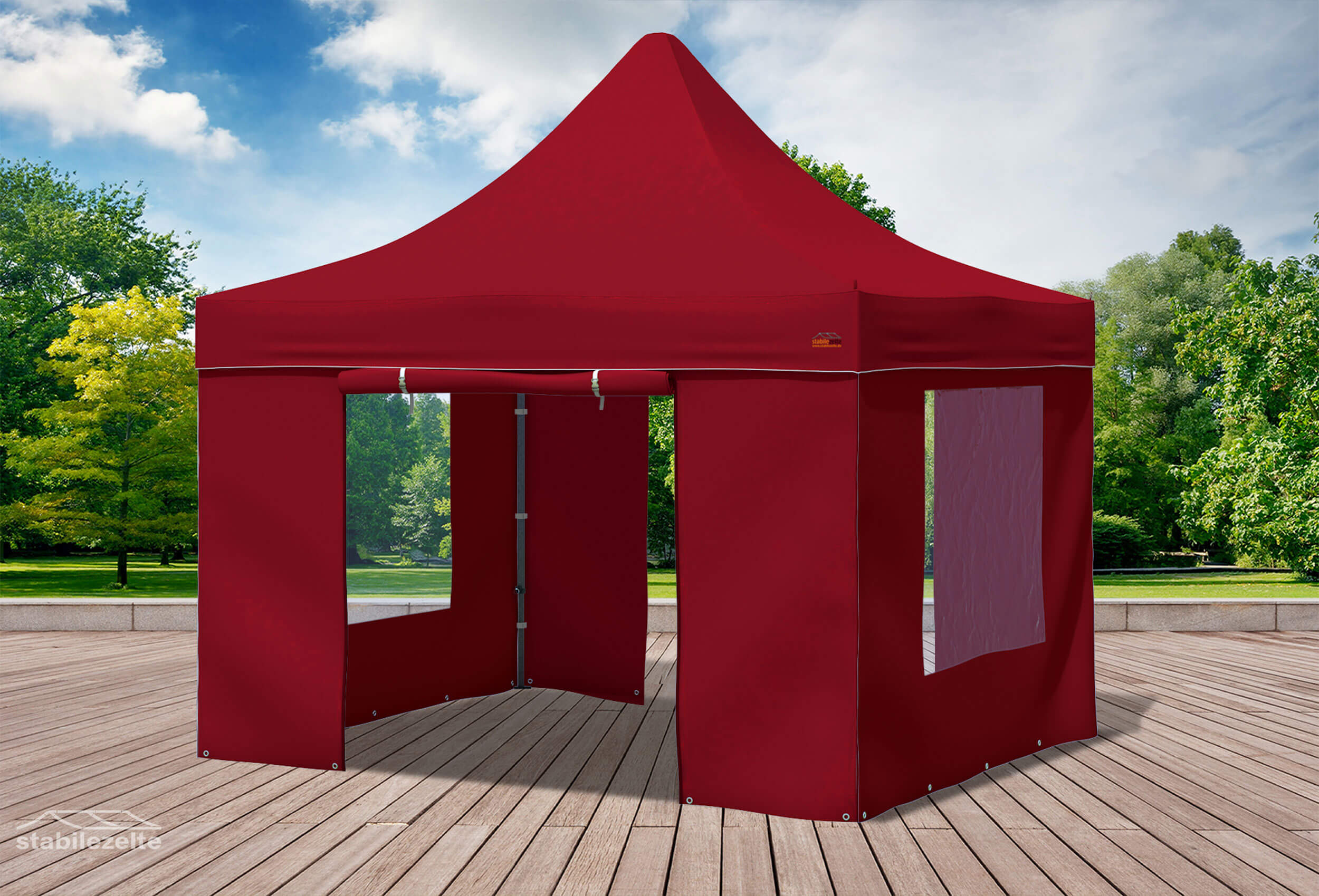 3x3 m Faltpavillon, Bordeaux