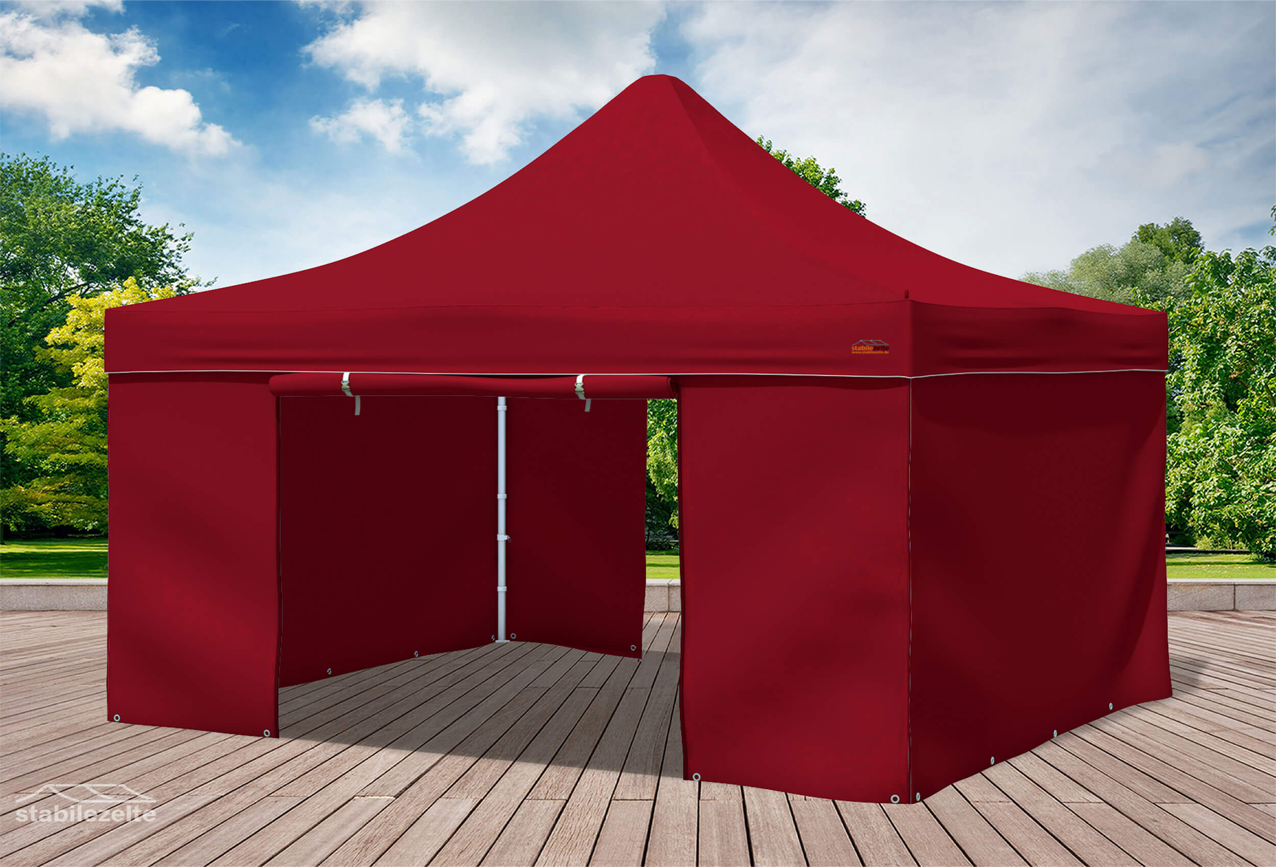 4x4 m Faltpavillon, Bordeaux