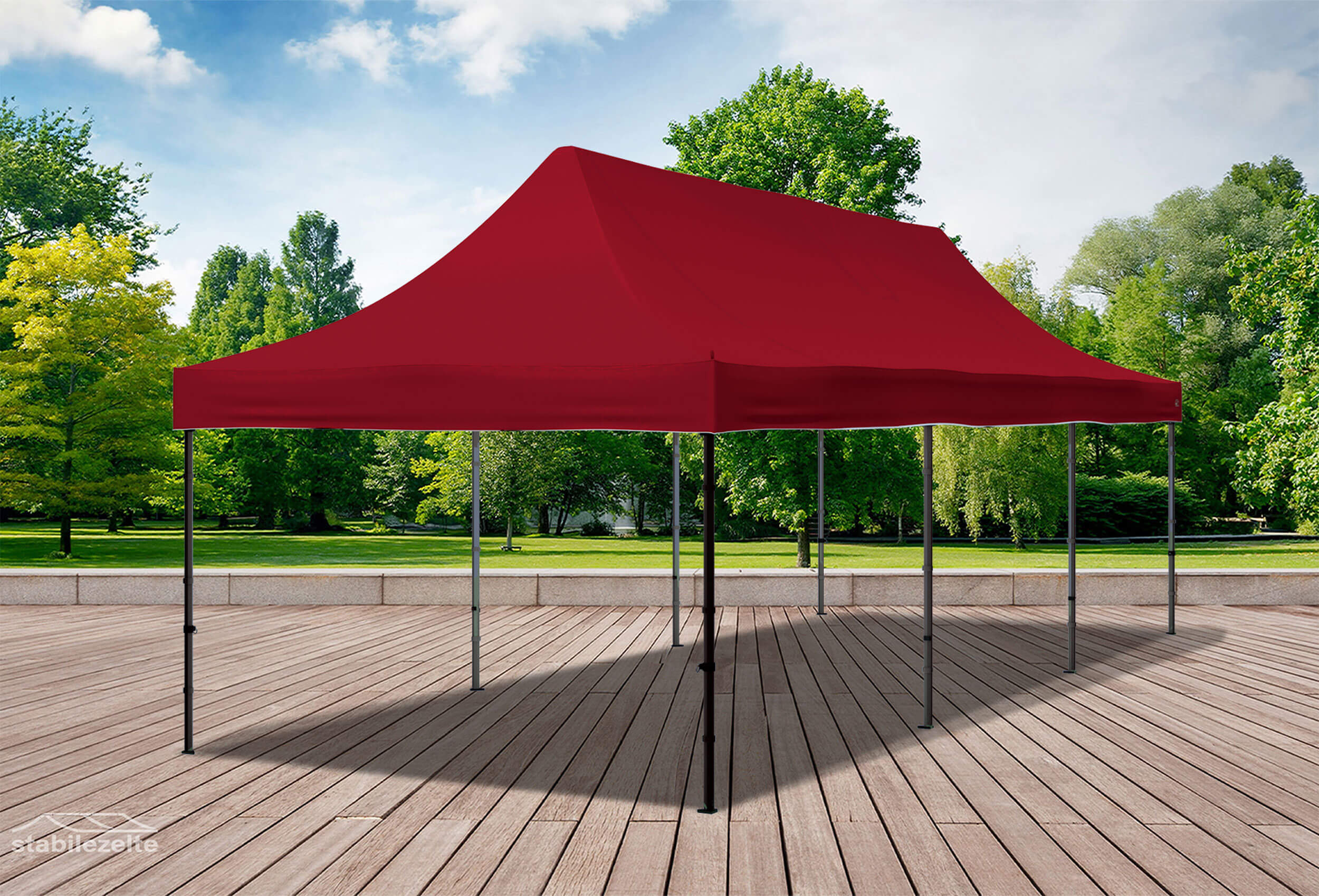 3x9 m Faltzelt Dachplane, 10 Farben