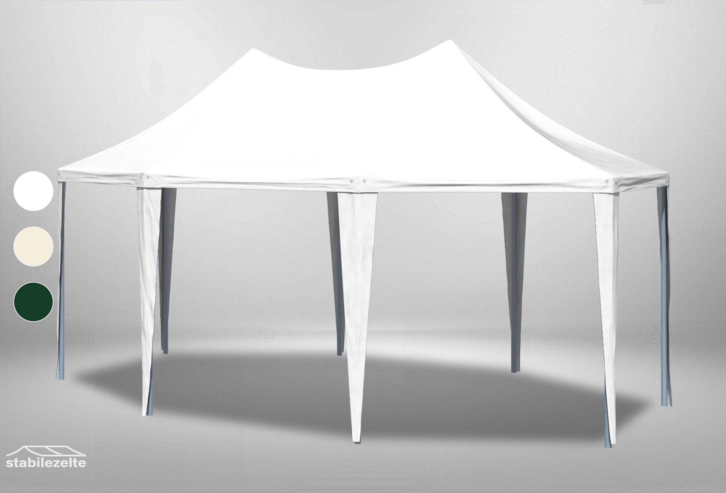 4x5,5 m Dachplane Arabica PVC inkl. Zubehör, 3 Farben