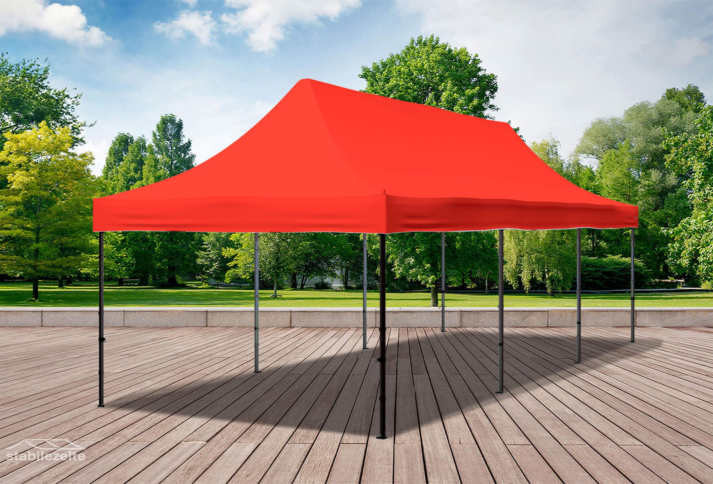 3x9 m Faltzelt Dachplane, 10 Farben