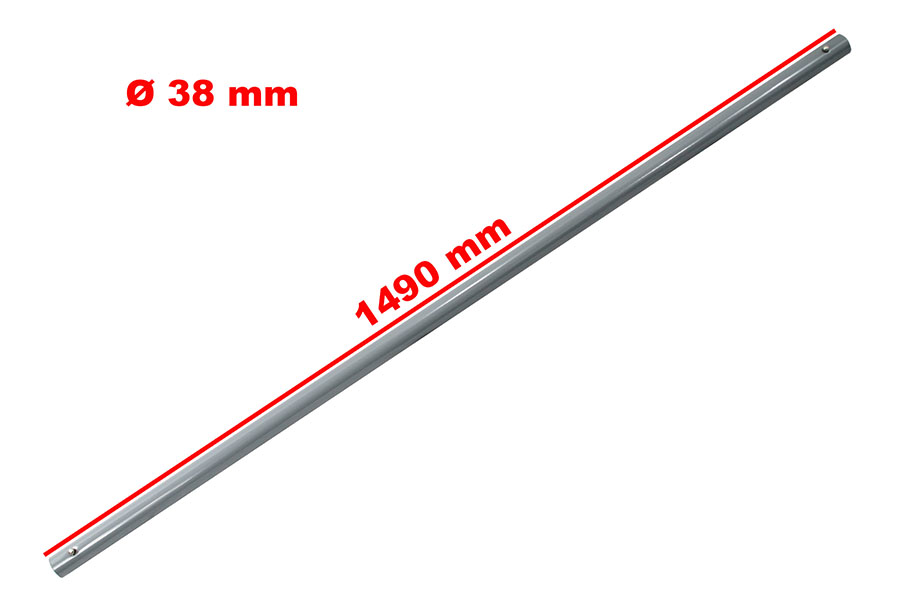Stahlrohr Stange passend zur Partyzelt Serie Modular mit einer Länge von 1490 mm
