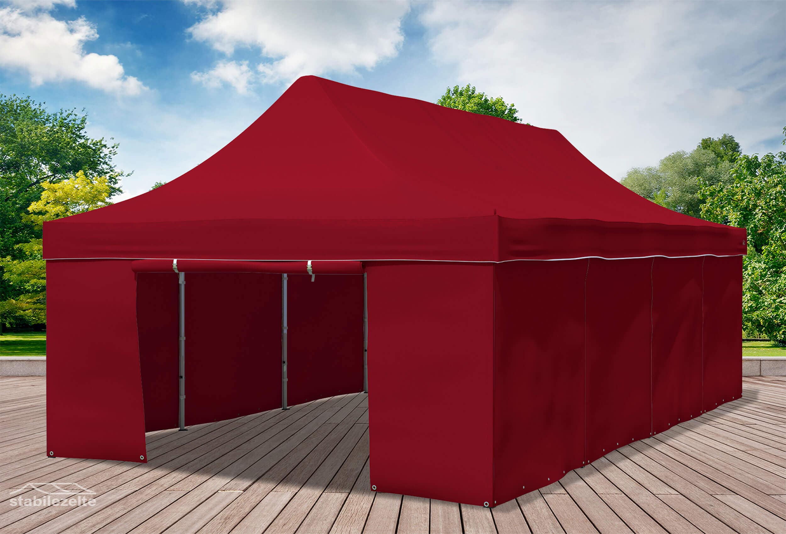 4x8 m Faltpavillon, Bordeaux