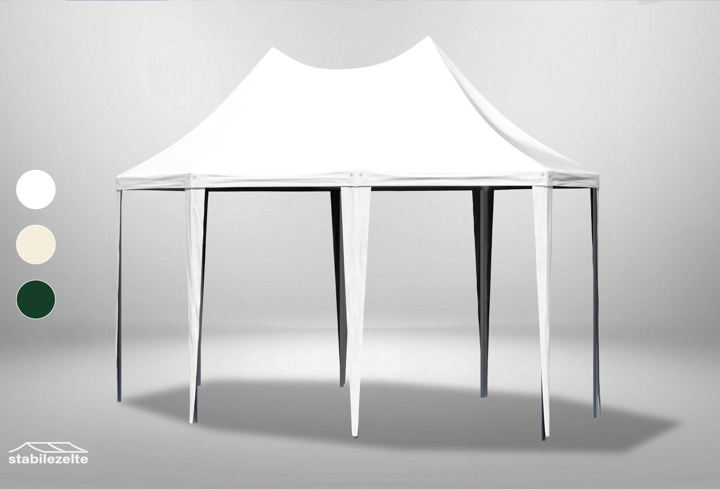 3x4,1 m Dachplane Arabica PVC inkl. Zubehör, 3 Farben