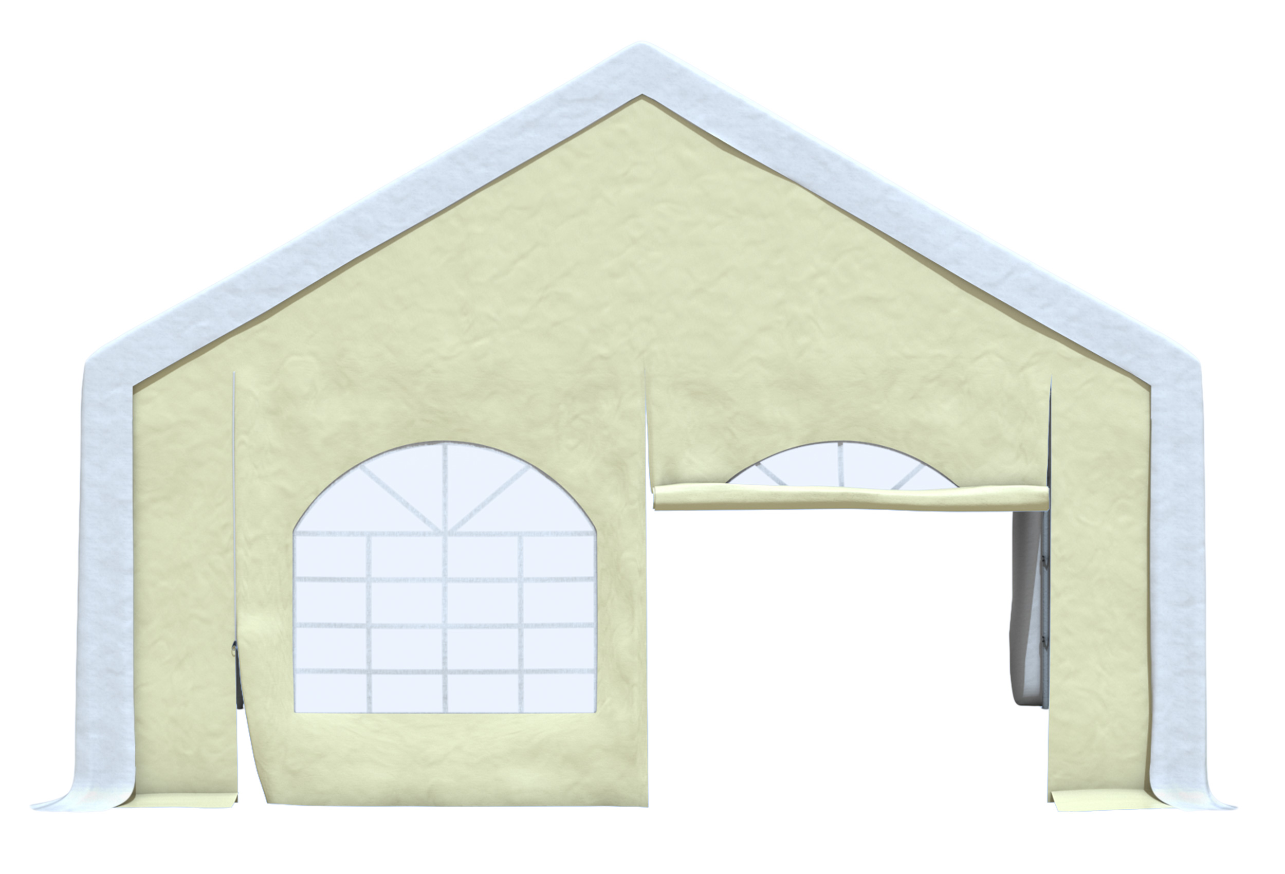 Seiten- und Giebelwände PVC zur Modular Serie