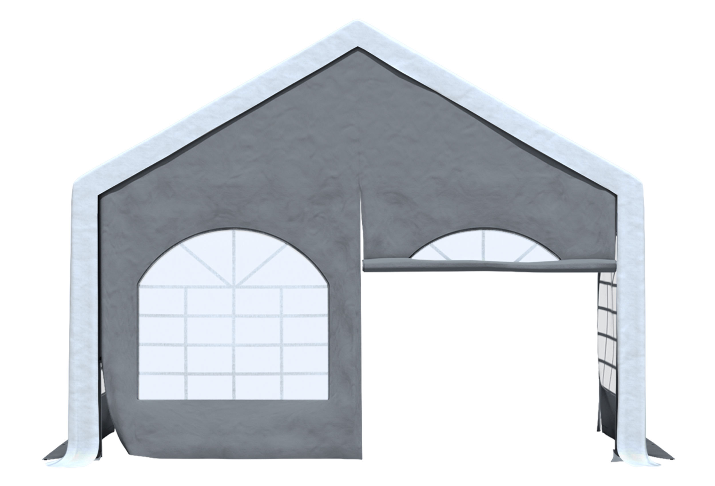 Seiten- und Giebelwände PVC zur Modular Serie